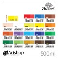 PHOENIX 鳳凰 亮光壓克力顏料 (Gloss) 500ml「 單色販售」